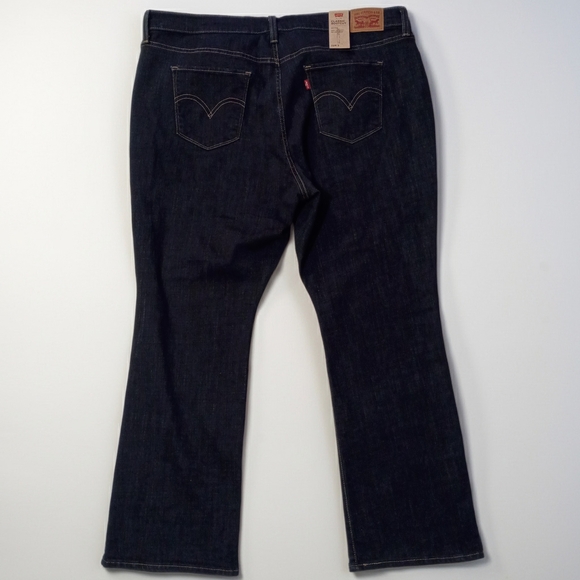 Levi's Sculp Hypersoft Classic Bootcut Denim Jeans 22W - Picture 8 of 11